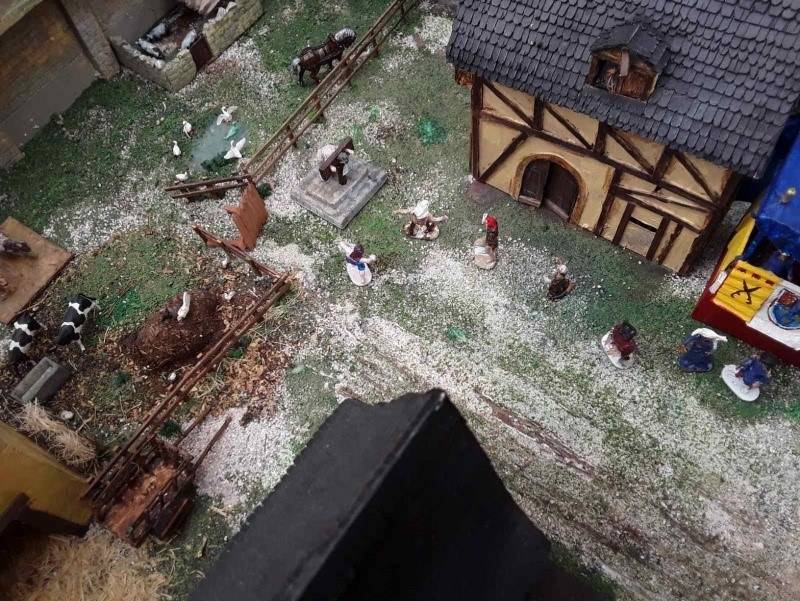 La maquette du château fort réalisée par notre bon Baron Edmond Adrien de la Ripaille